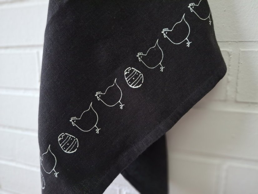 Kitchen towel - 100% linen