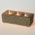 Candleholder - rock - andesit, handmade