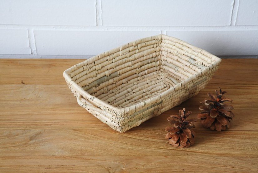 Basket - palm leaf