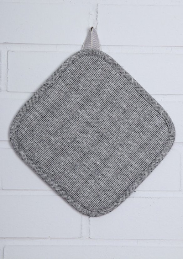 Pot holder - 72% linen, 28% cotton