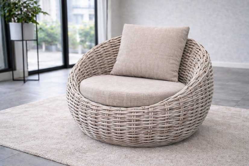 Armchair - rattan