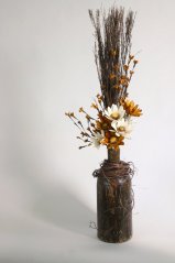 Decoration - incense sticpiece - royal orange