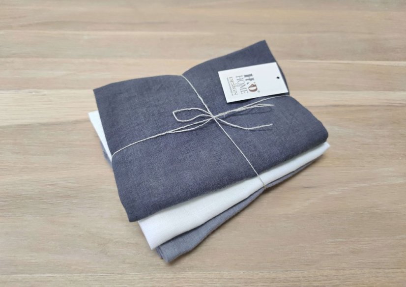 Kitchen towels - 3 pieces - 100% linen