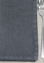 Serviette - 1 stück  - 100% leinen, knitterfrei
