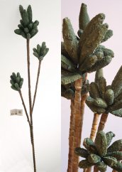 Decoration - artificial flower - 3 stems