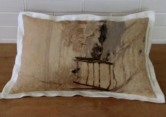 Cushion cover - 100% linen  - 60 x 40 cm