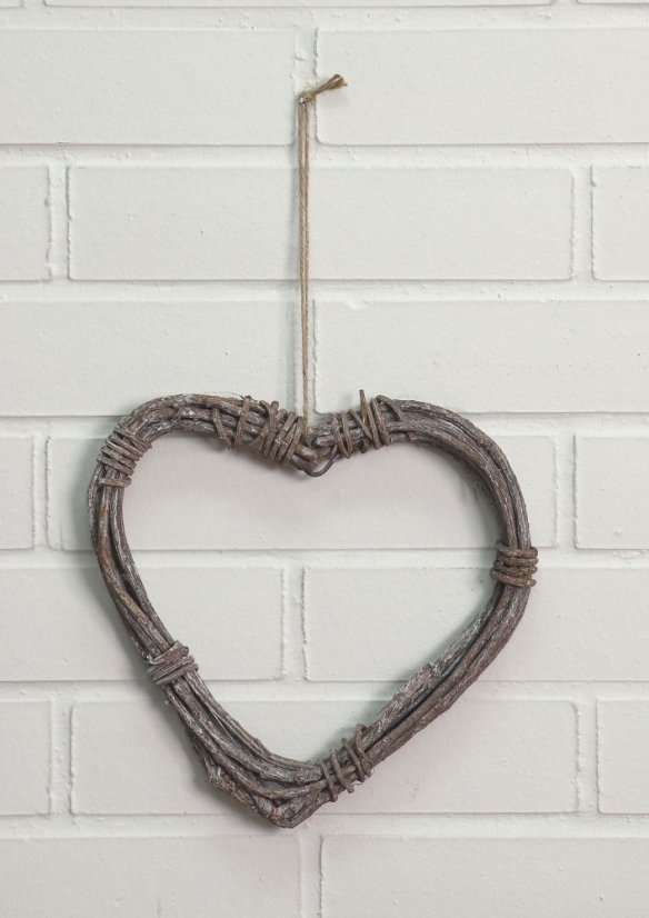 Heart - wicker