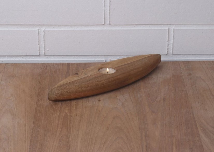 Candleholder - teak